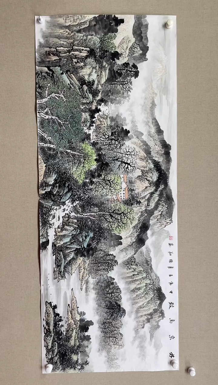 国画180*68 孙德翔孙德翔孙德翔孙德翔孙德翔