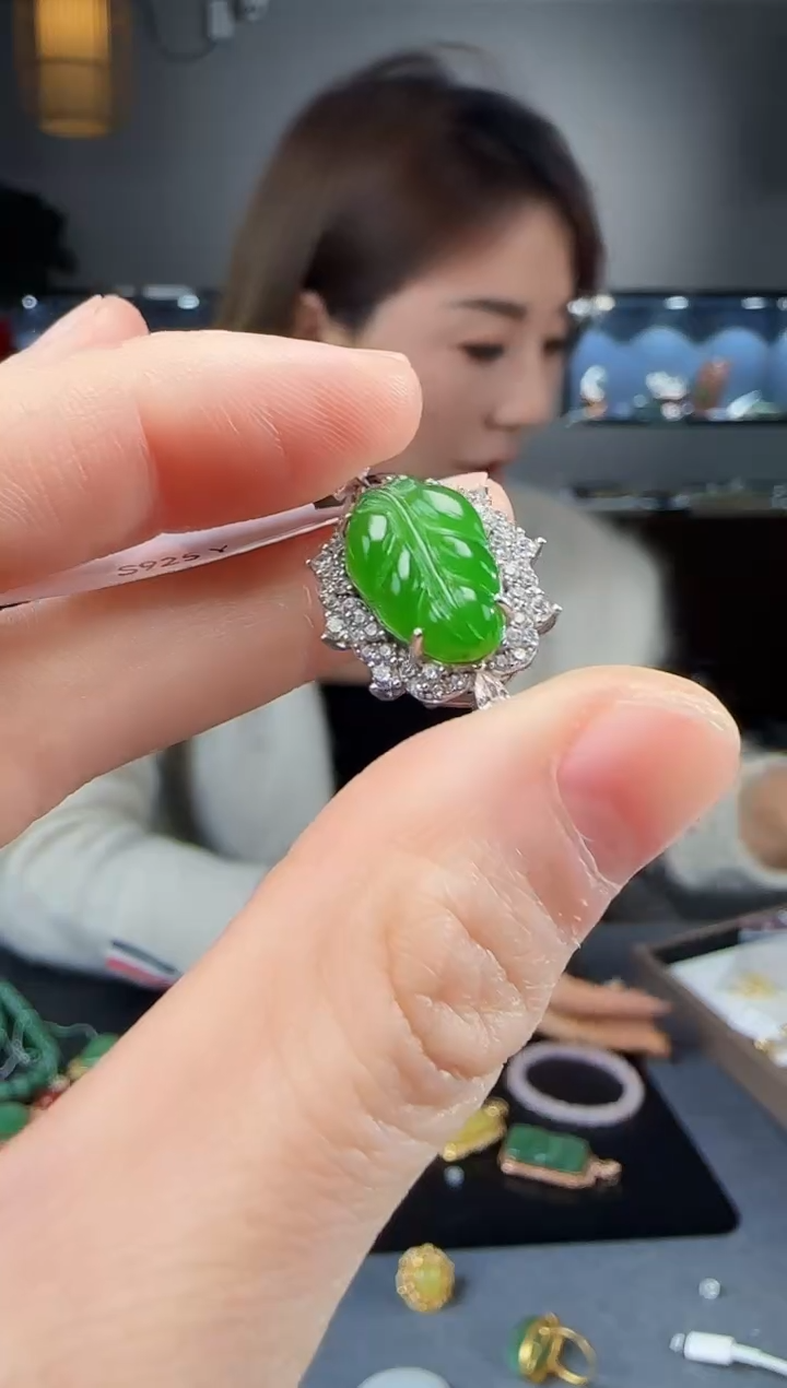 【闪购商品】和田玉吊坠(不含链)银S925镶嵌1