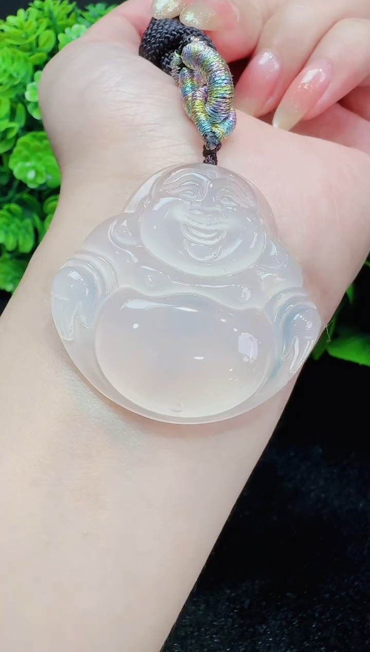 玛瑙/玉髓吊坠(不含链)未镶嵌发一件