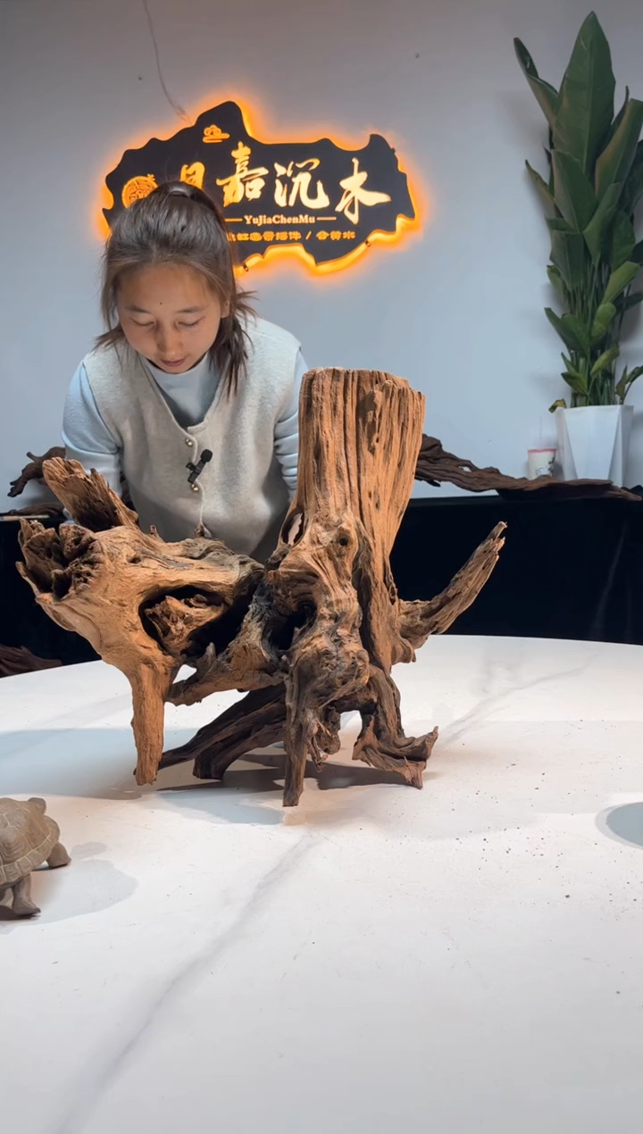 【闪购商品】柚木木雕一物一拍16