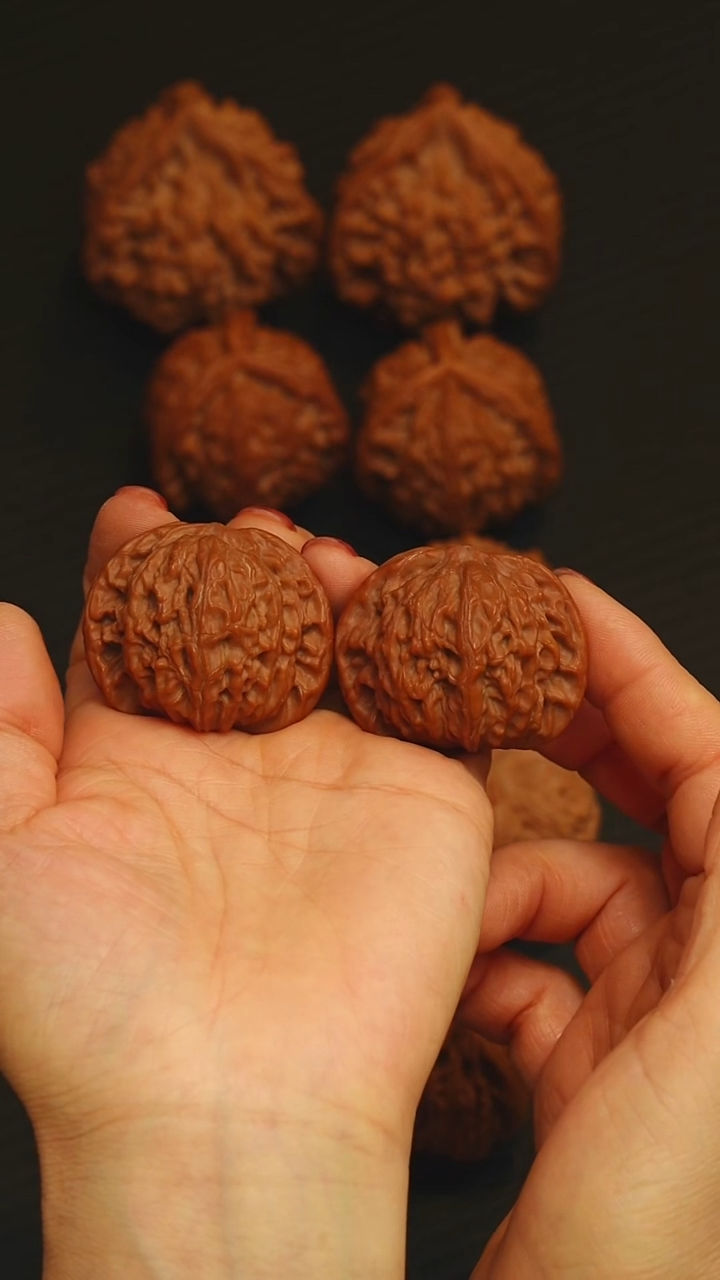 吊坠文玩核桃山地磨41+