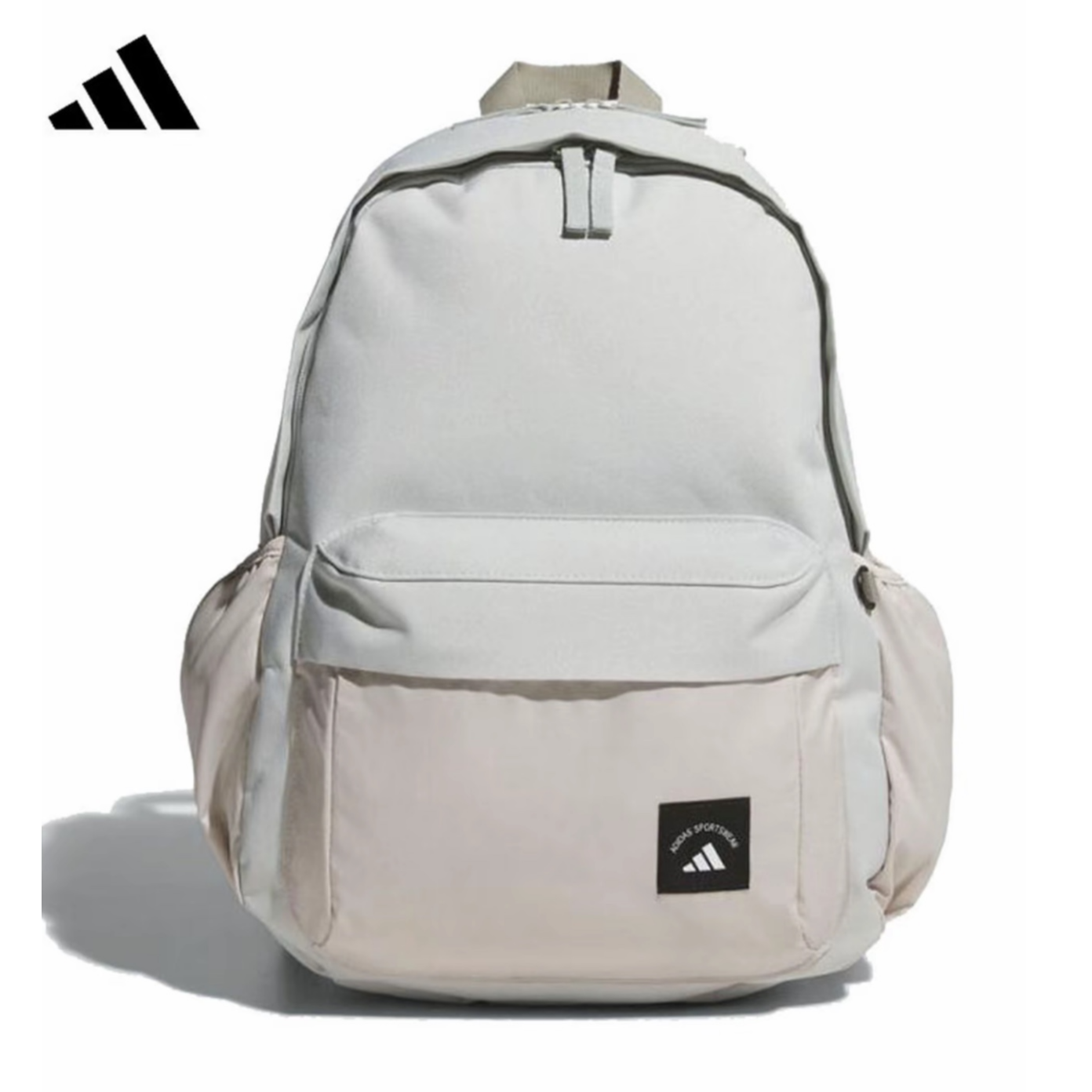 【滔搏联动】adidas蓝色夏季百搭中性学生大容量运动双肩背包KC0264