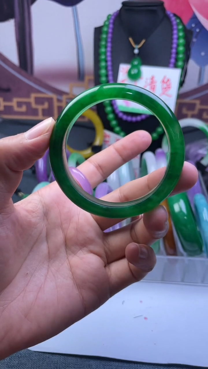 非金属仿水晶手镯