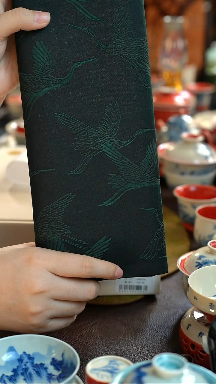 曼*瓷上林泉慢蓝茶席