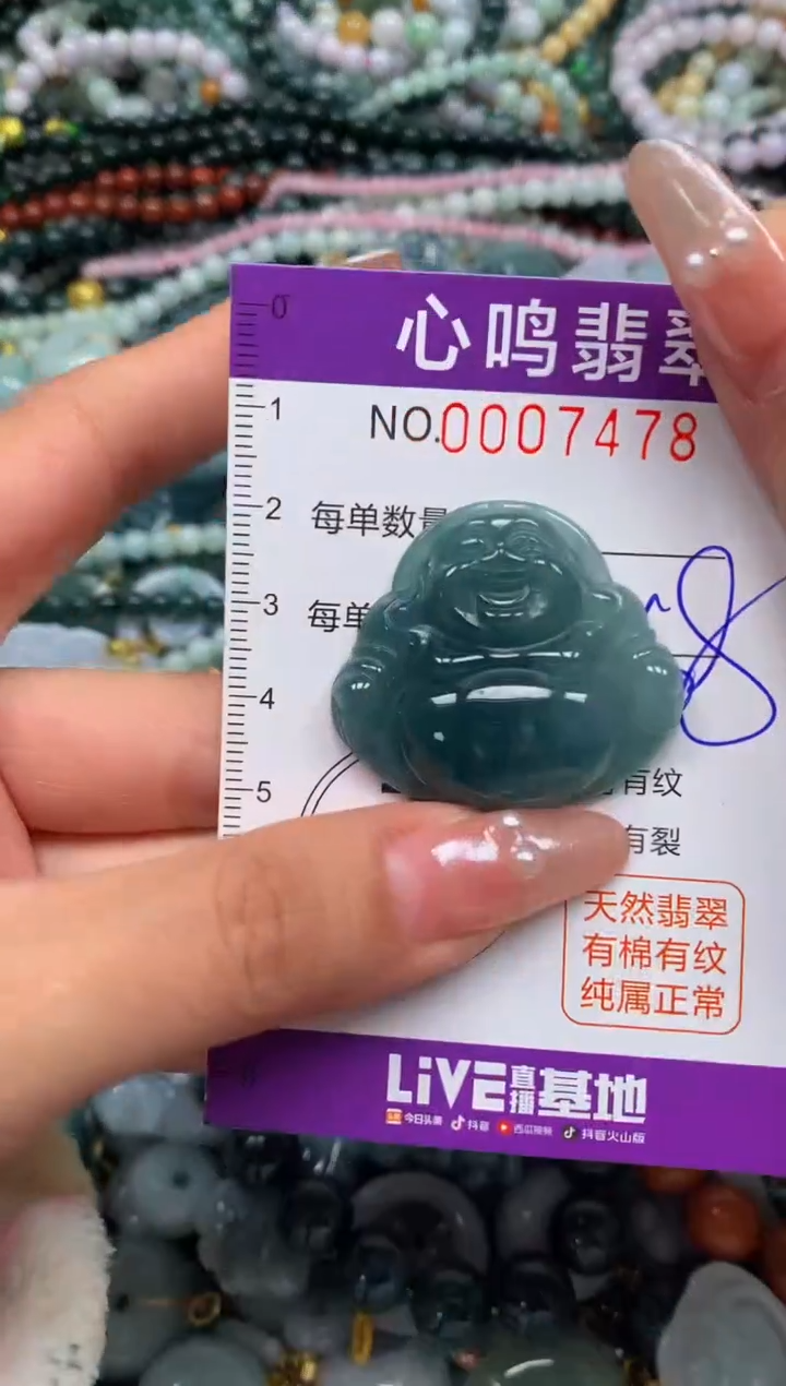 颈饰未镶嵌翡翠闪购007478