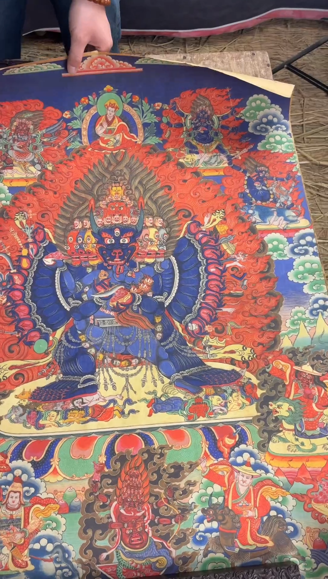 装裱画澄空梵像高端精选链接AA109