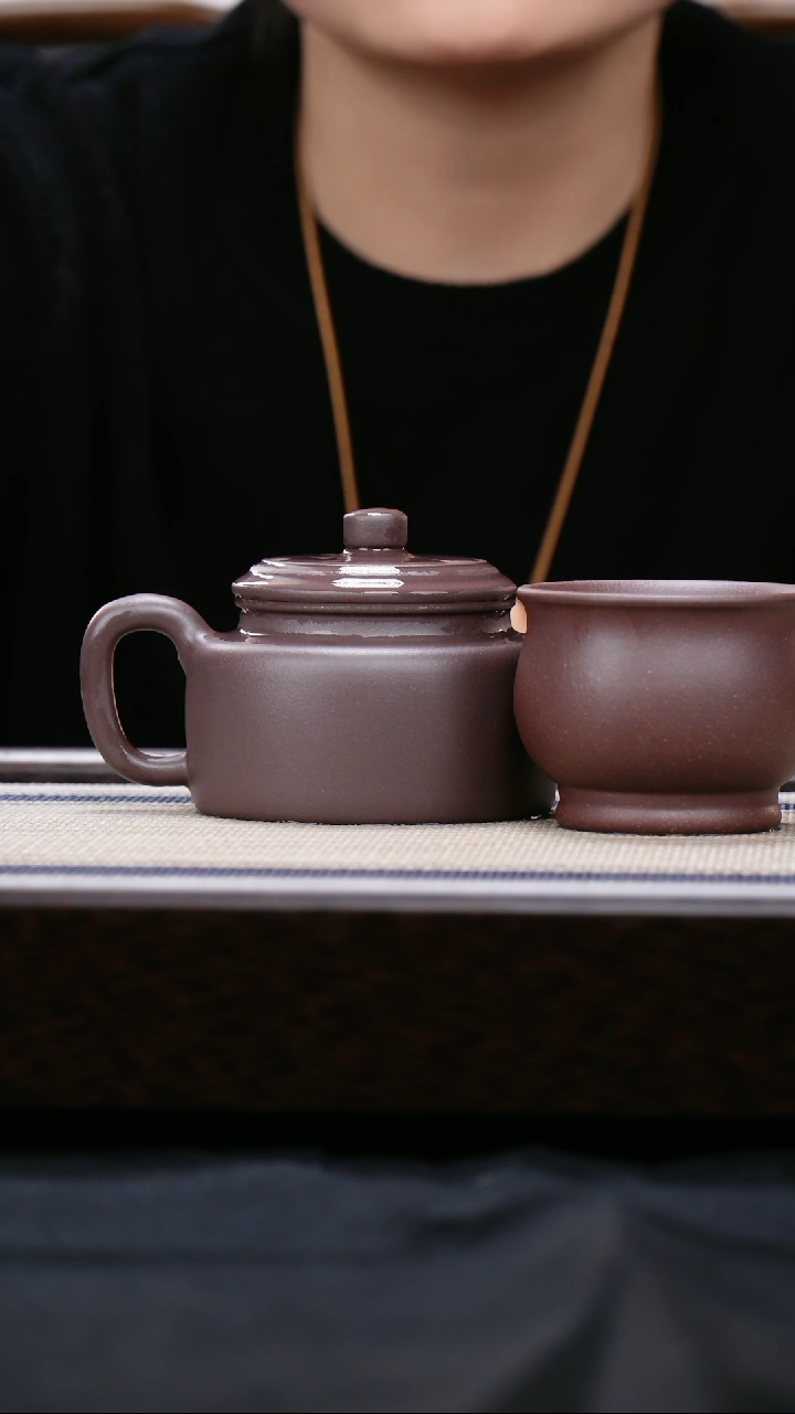 【闪购商品】紫砂茶壶郑长秀 四号井底槽青 德钟 