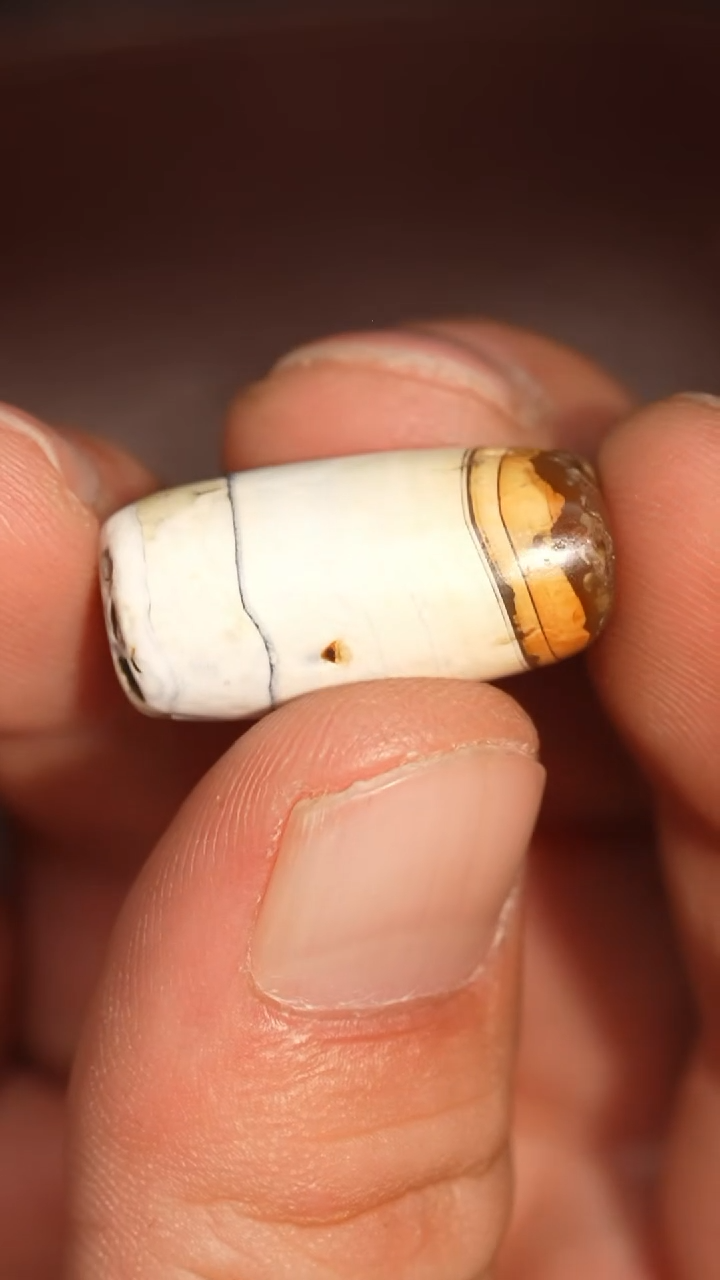 未镶嵌颈饰玛瑙/玉髓冲赛康胡子哥，DIY一140