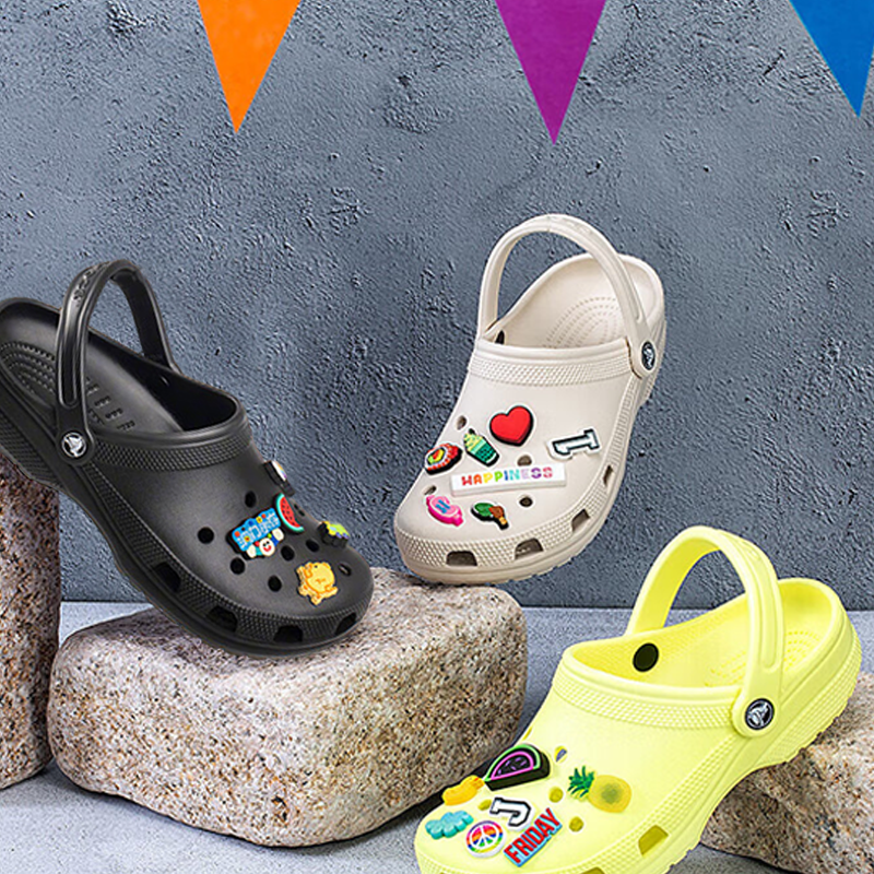 CROCS/卡骆驰经典洞洞鞋轻便百搭男沙滩鞋夏季户外玩水包头拖鞋