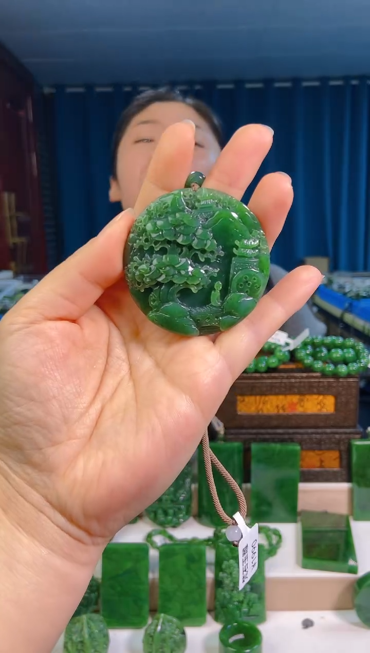 【闪购商品】和田玉挂件未镶嵌1