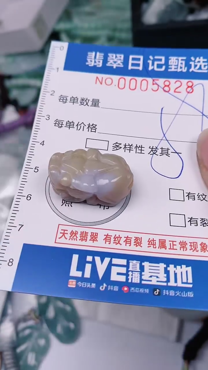 【闪购商品】翡翠颈饰未镶嵌00005828