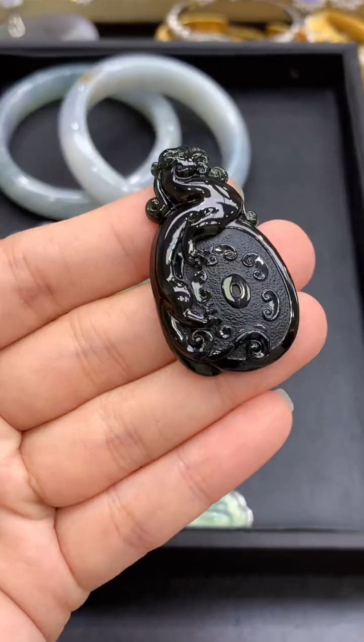 颈饰未镶嵌翡翠490-中国好珍宝