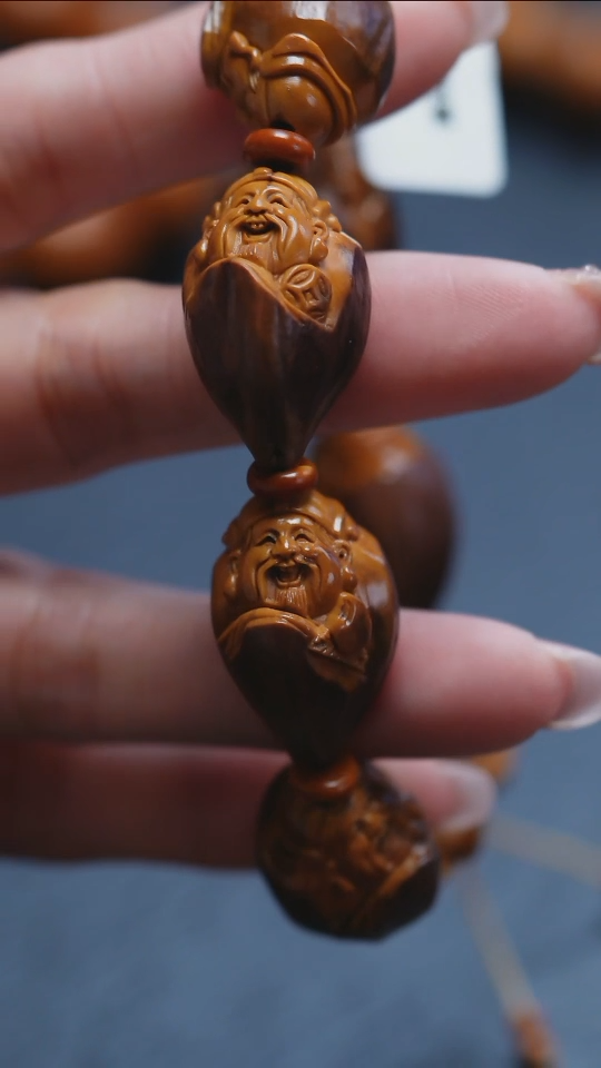 【闪购商品】橄榄核吊坠苏工橄榄核