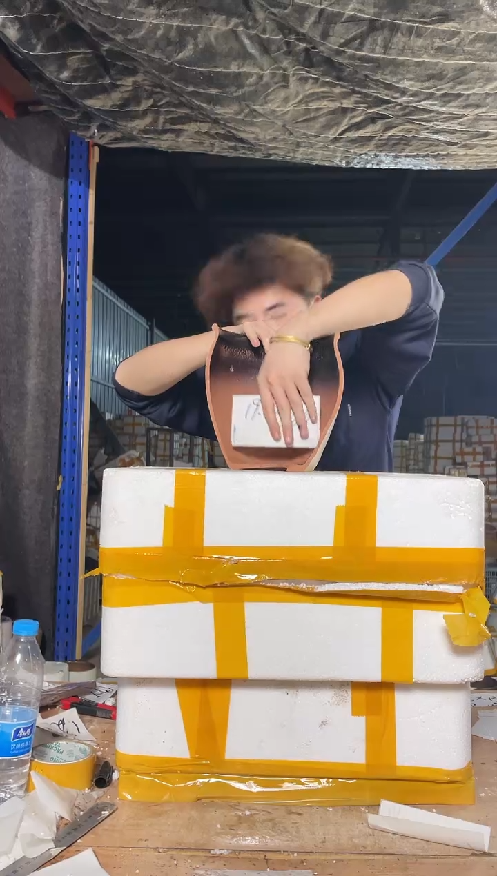 紫砂花盆宜兴紫砂 粗陶花盆19.8-3