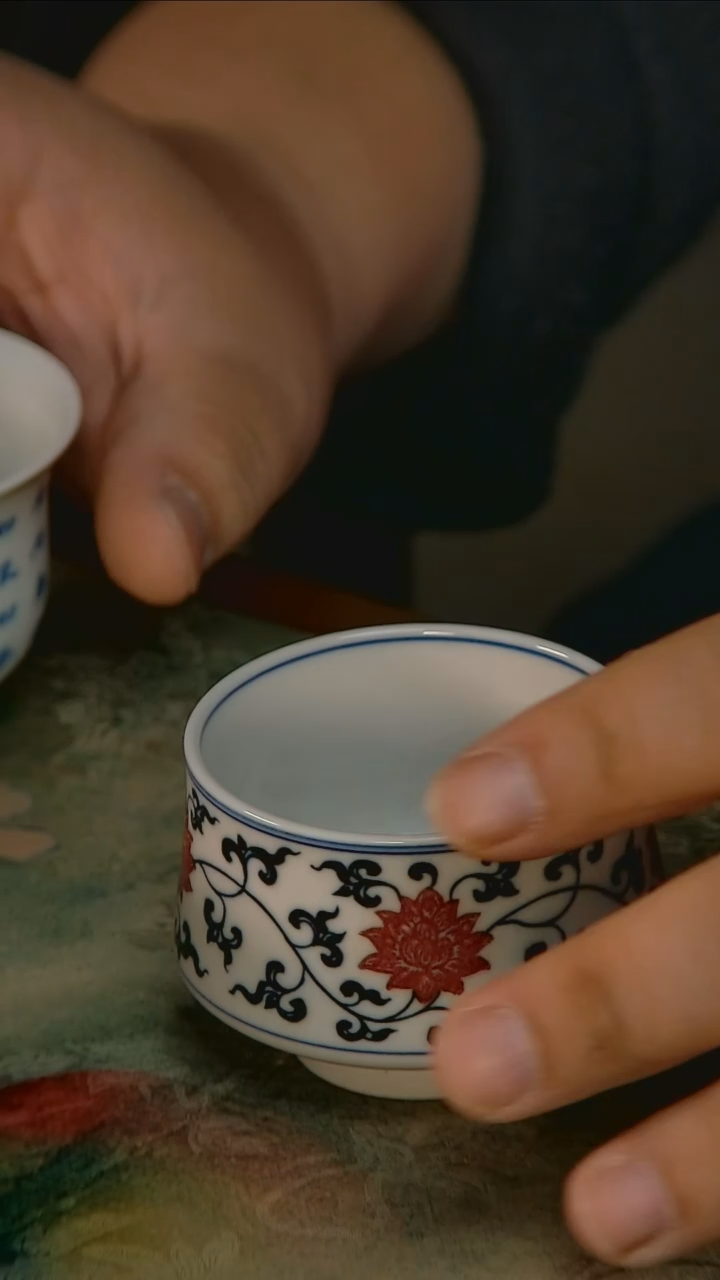 杯手工手绘杯杯很美丽