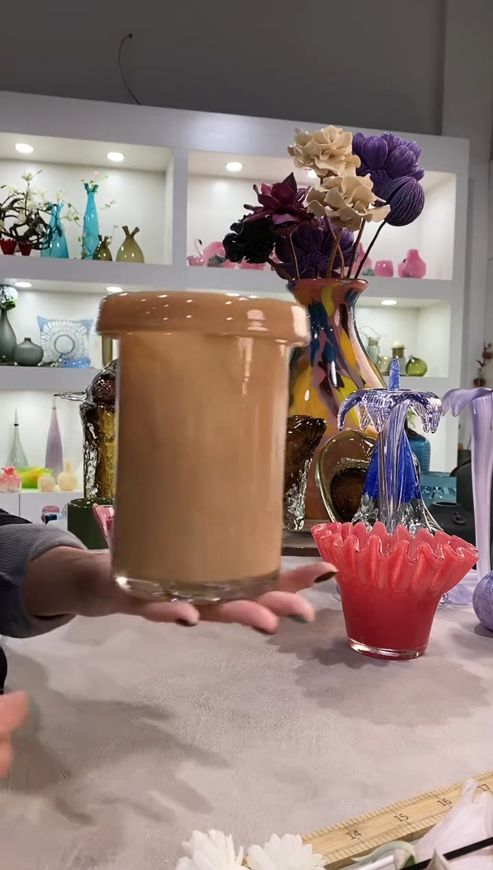 慕忆家手作琉璃花瓶