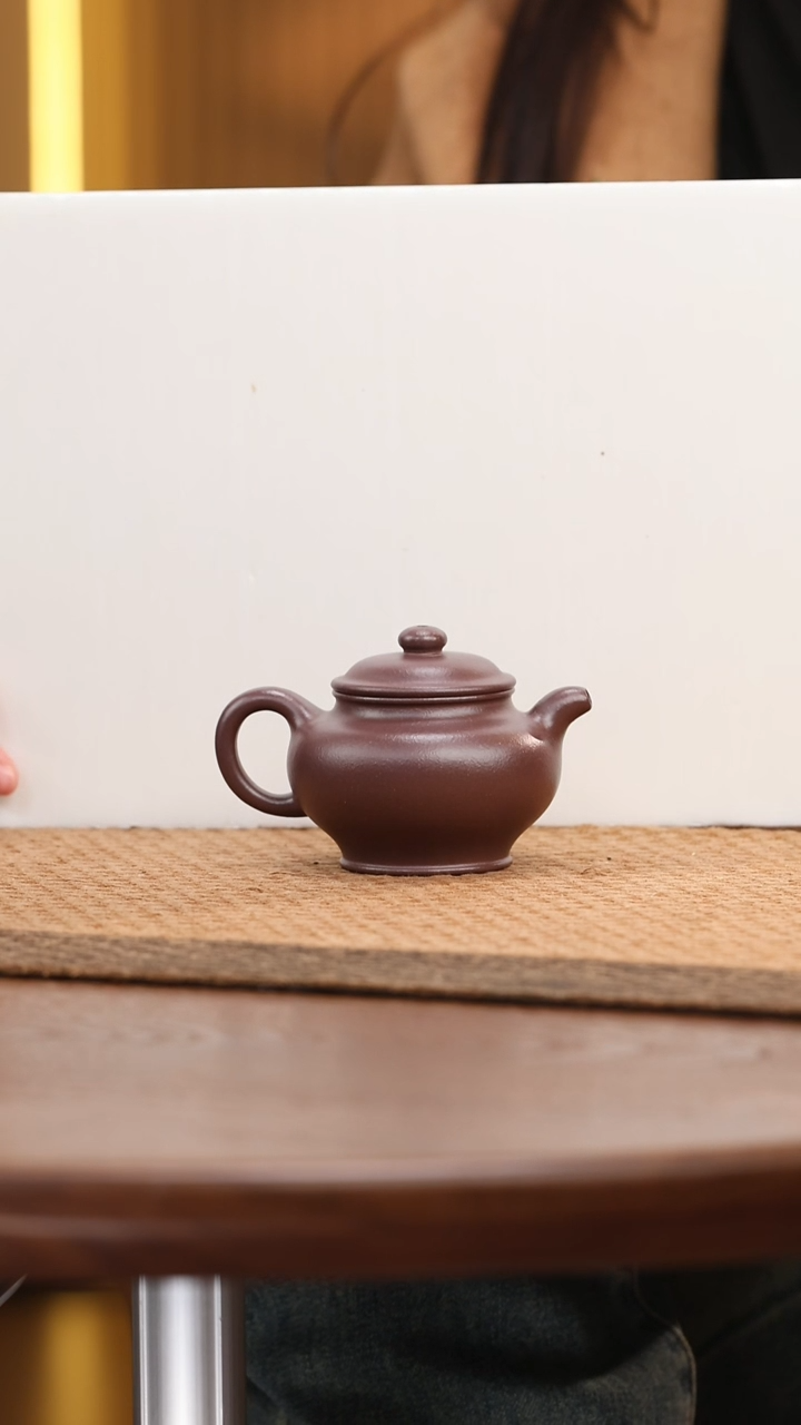 茶壶紫砂紫泥大亨掇只150cc左右