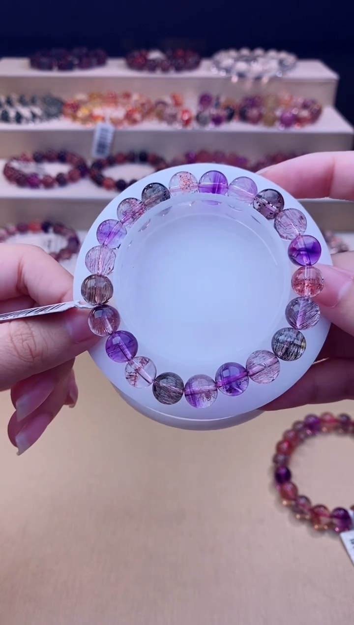 未镶嵌手链水晶仙女超七9m+