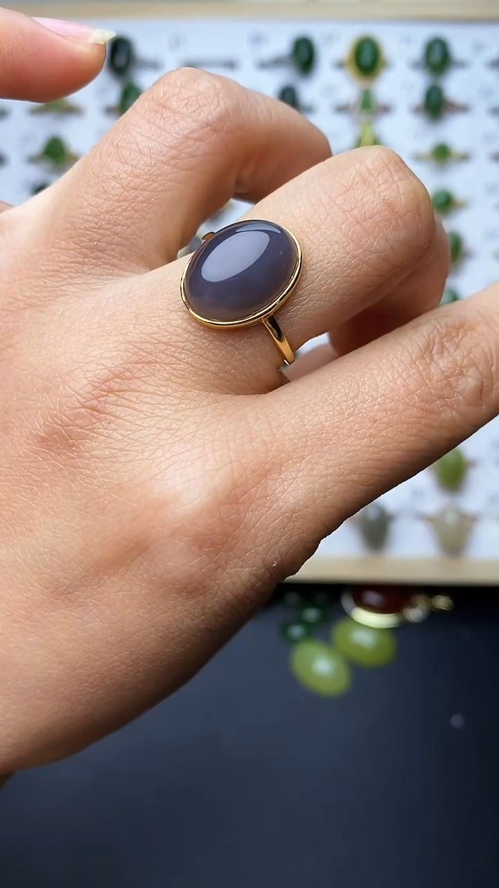 【闪购商品】和田玉戒指未镶嵌1