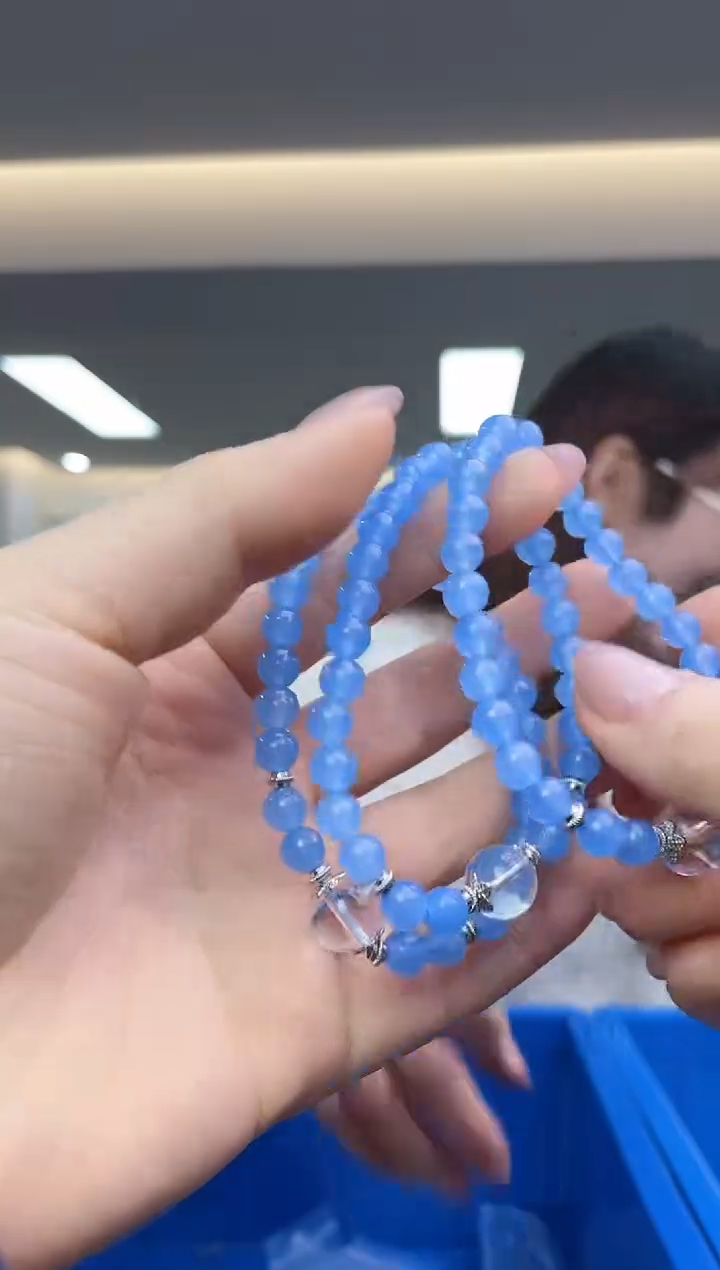 【闪购商品】海蓝宝石手串未镶嵌（多样性发一件）