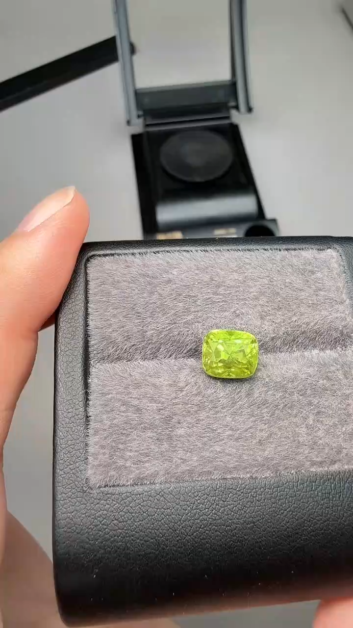 【闪购商品】橄榄石裸石未镶嵌3.88ct-A650-1p