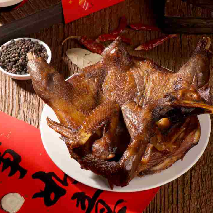 【两伴蒜专属】张三妮风干鸡550g、老字号、非遗。