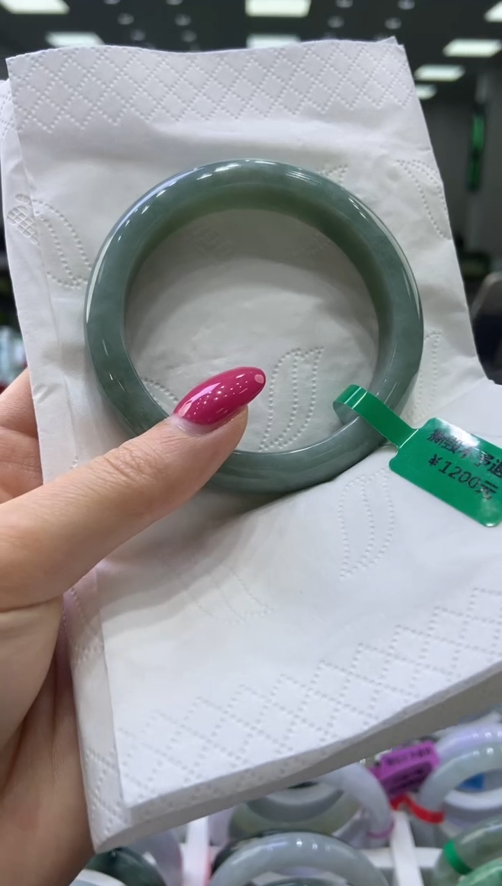 未镶嵌手镯翡翠0059092