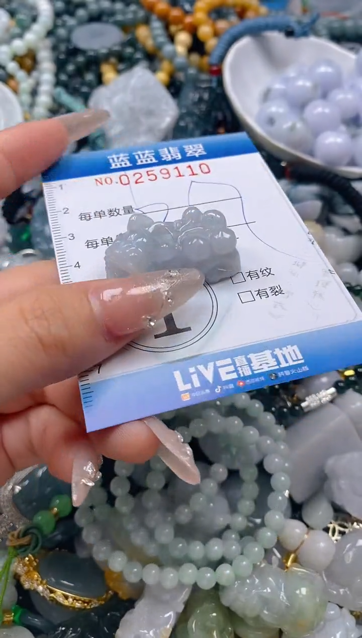 翡翠未镶嵌颈饰闪购0259110