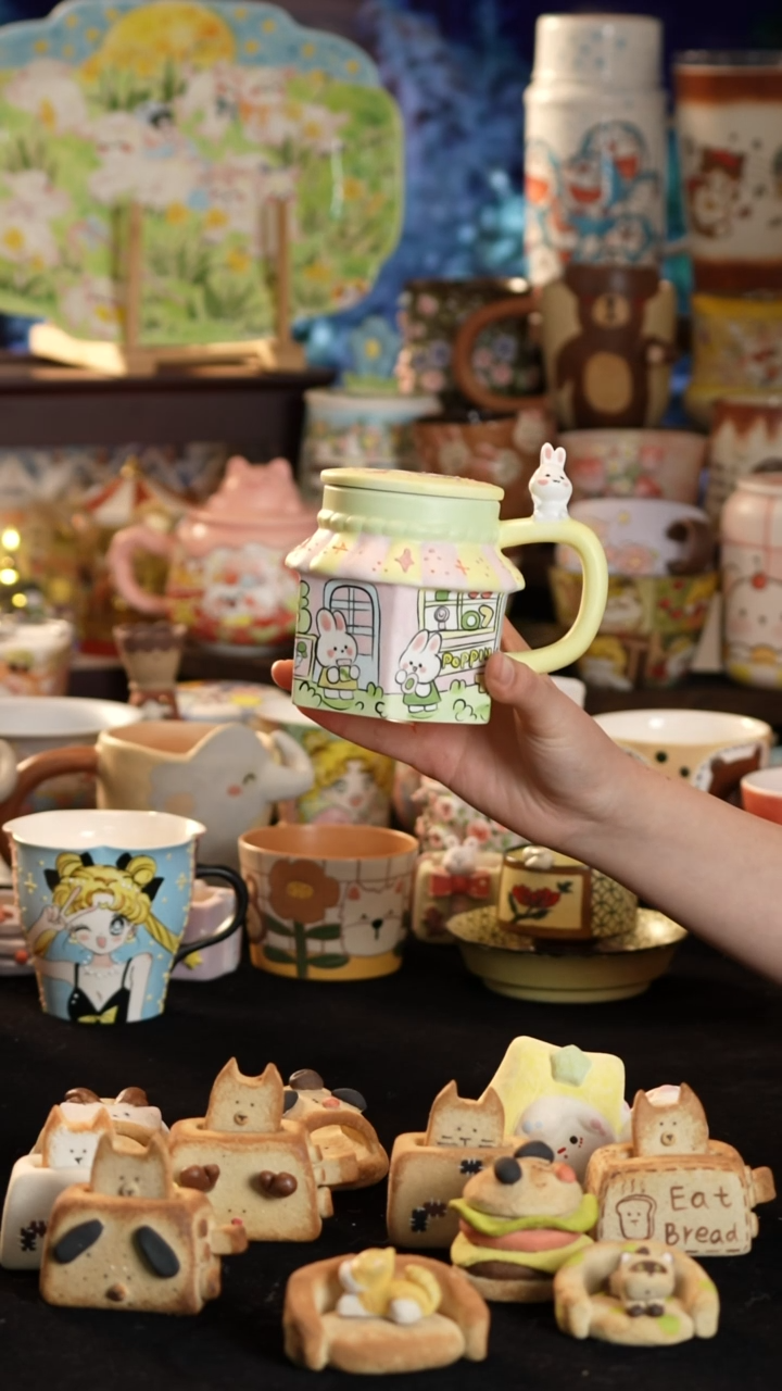 其他陶景德镇釉下彩手绘设计师款陶瓷