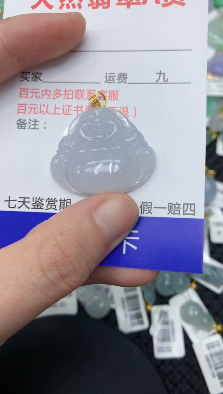 【闪购商品】翡翠颈饰18K金镶嵌111111111111