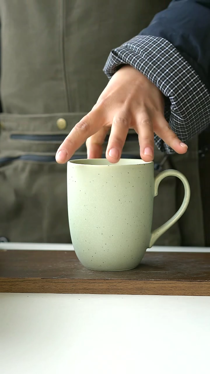 【闪购商品】陶瓷出澳洲山野绿马克杯420ml@4-2@