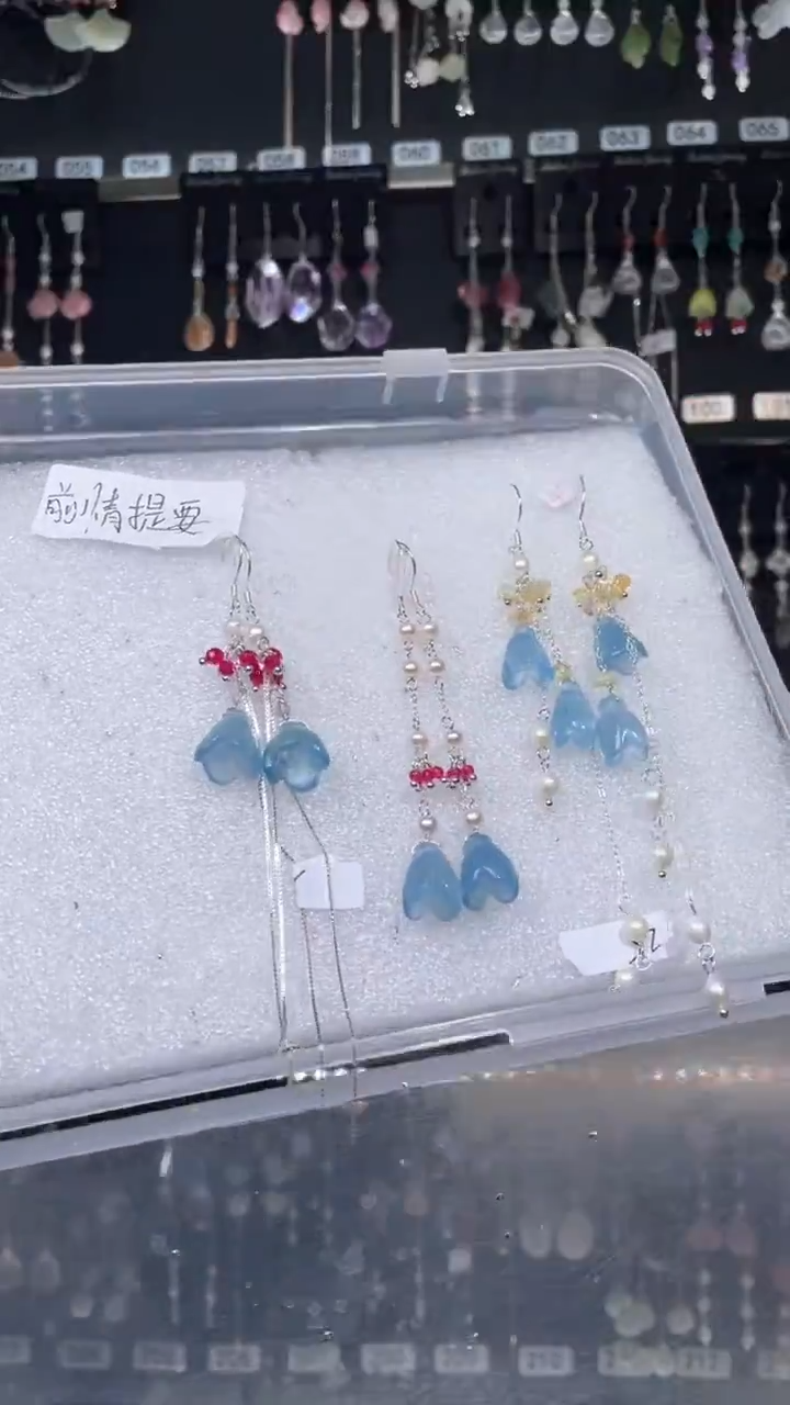 紫晶耳饰银S925镶嵌前**要前情提要2发一