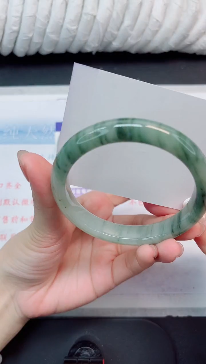 【闪购商品】石英质玉手镯未镶嵌415-62.5