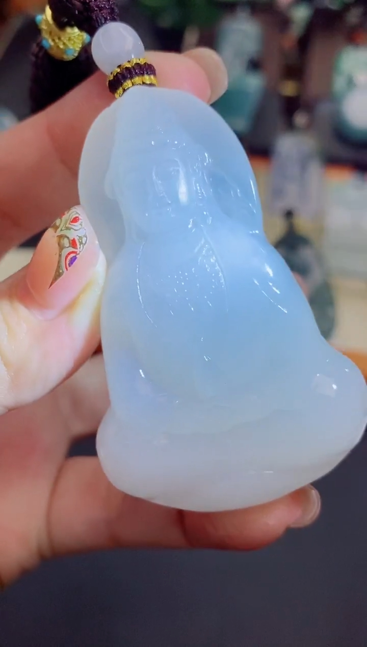 颈饰未镶嵌翡翠缅甸天然翡翠