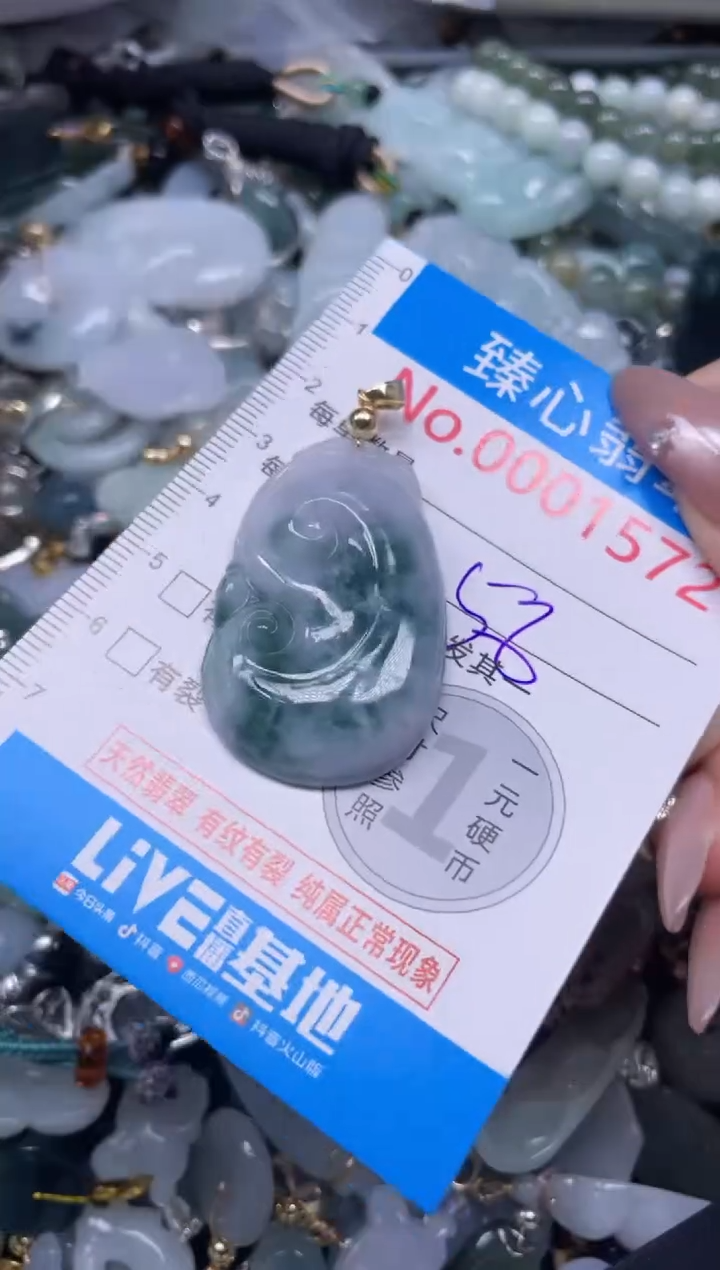 颈饰未镶嵌翡翠1572