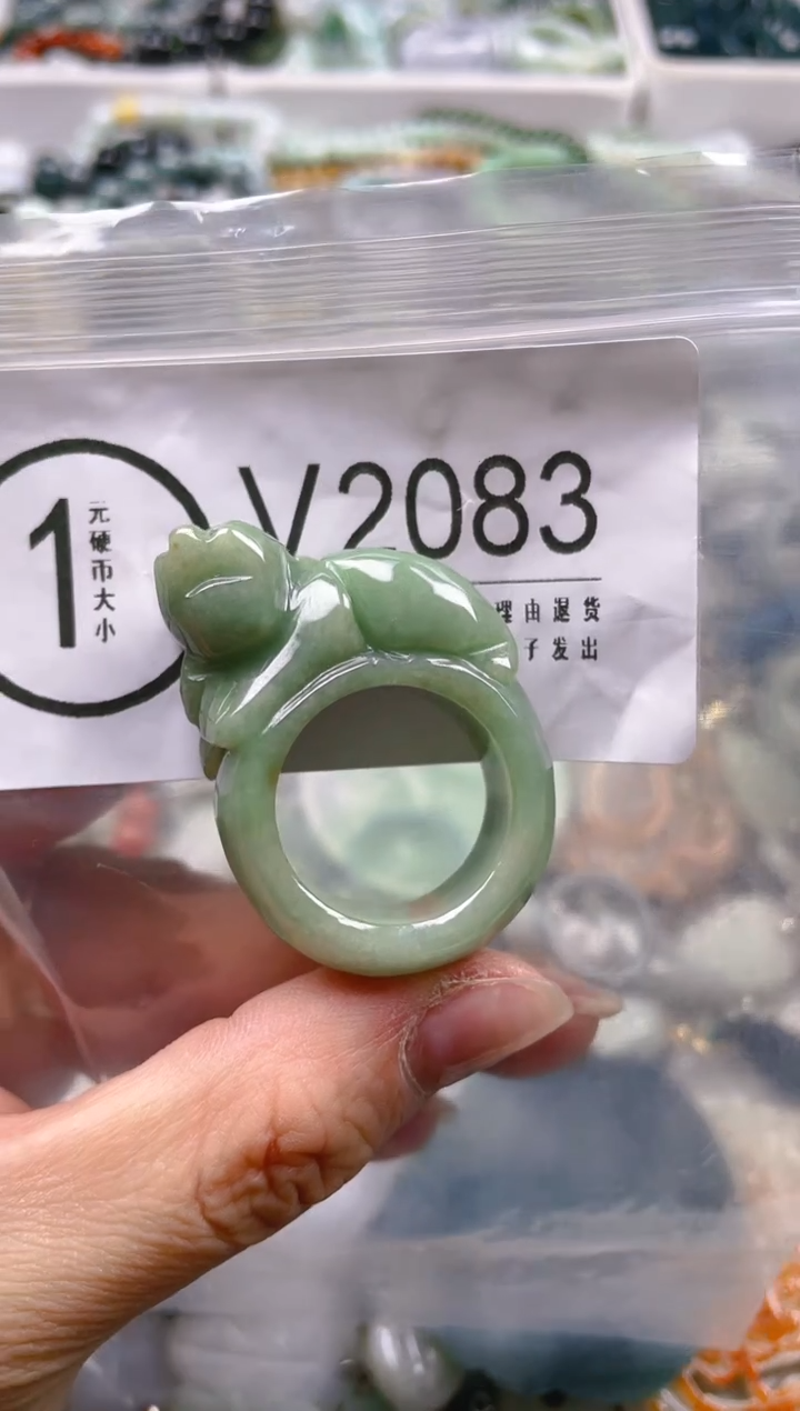 【闪购商品】翡翠颈饰未镶嵌26-27圈口/V/翡翠A货一图一物