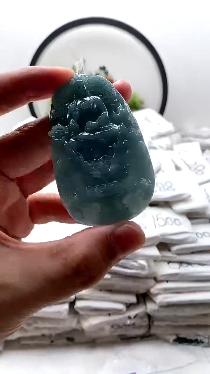 颈饰未镶嵌翡翠阿弥陀佛