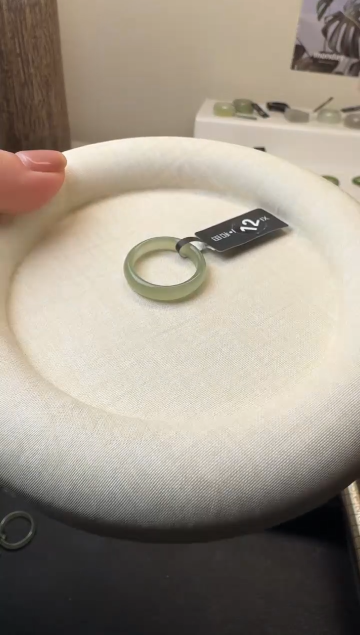 【闪购商品】和田玉戒指未镶嵌12