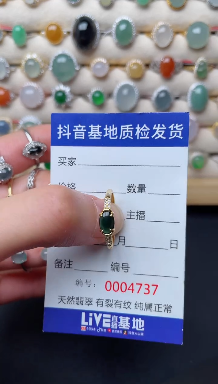【闪购商品】翡翠戒指银S925镶嵌......