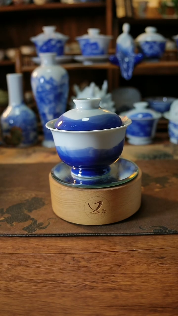 10景德镇手工手绘茶具