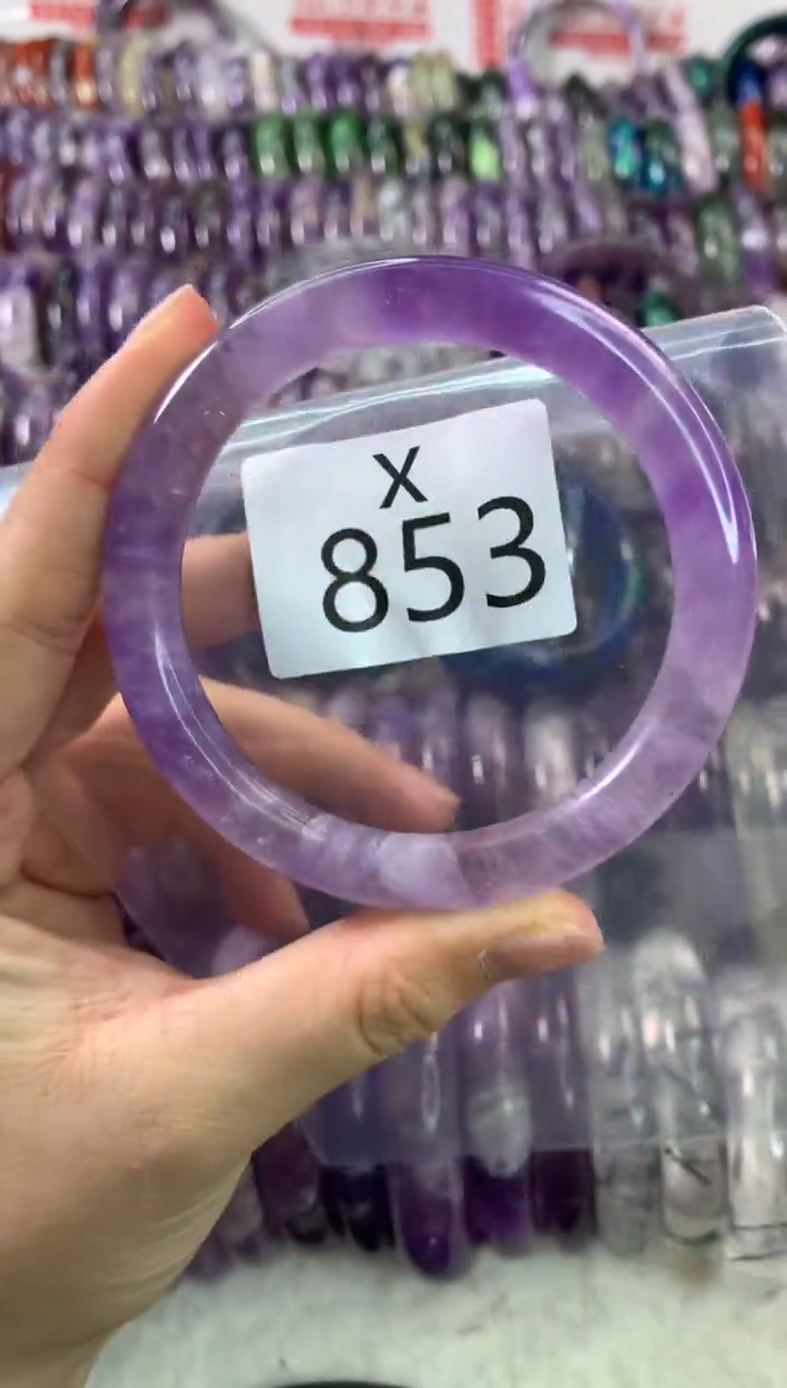 【闪购商品】水晶水晶手镯X未镶嵌853-58+