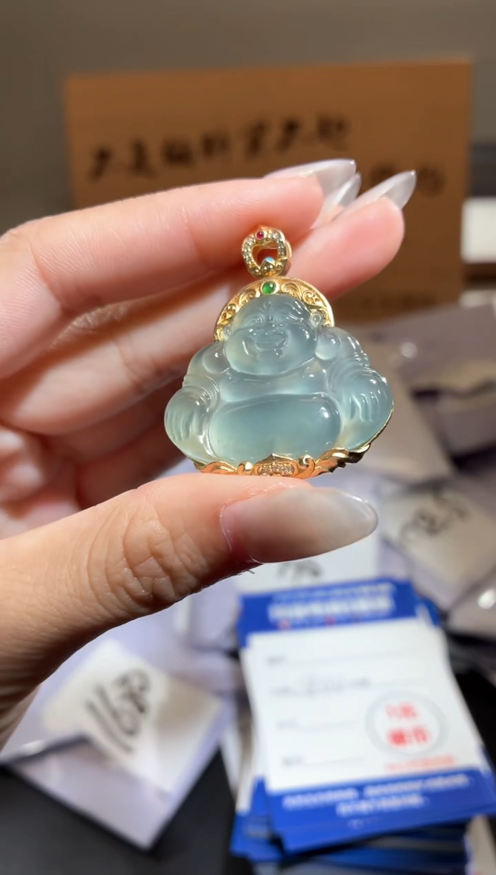 吊坠(不含链)未镶嵌翡翠佛公