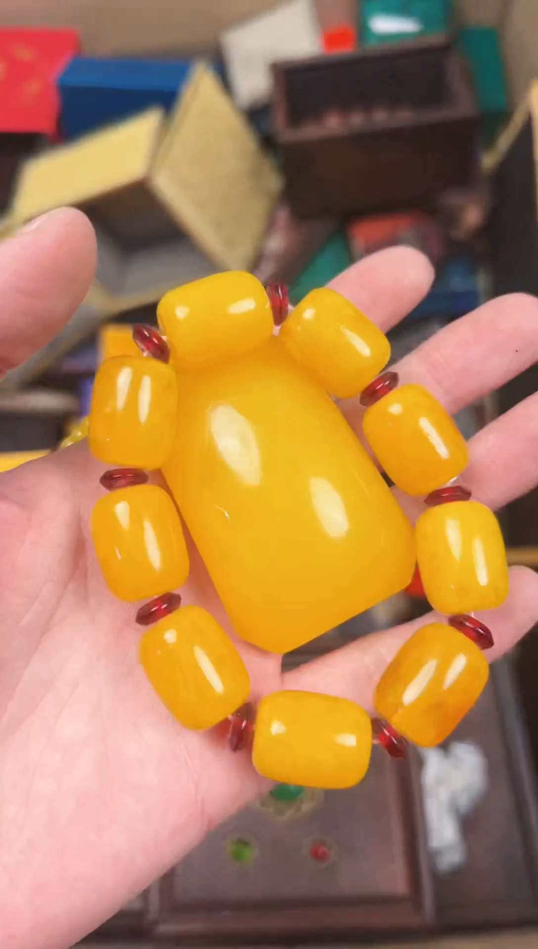 【闪购商品】蜜蜡颈饰未镶嵌好运来直播间专属链接