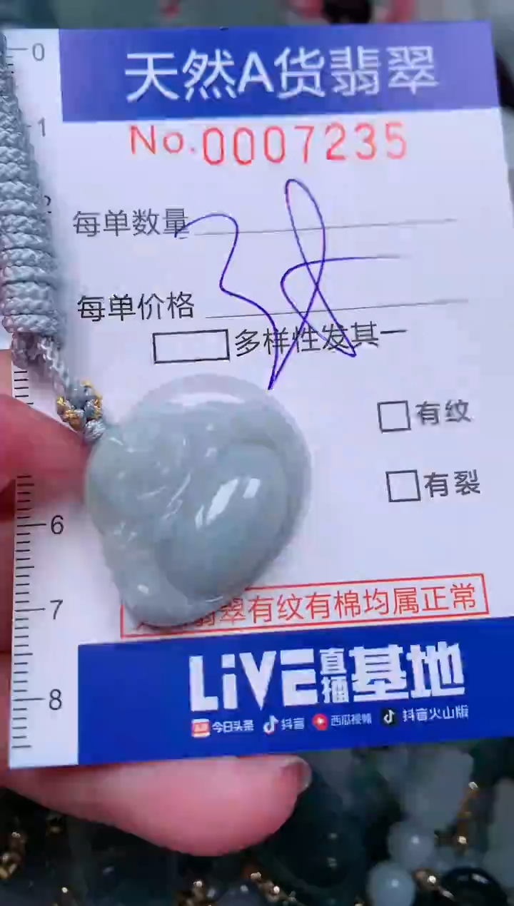 【闪购商品】翡翠颈饰未镶嵌00007235
