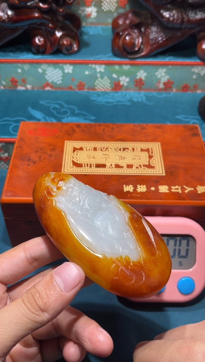 未镶嵌和田玉挂件一**凉1