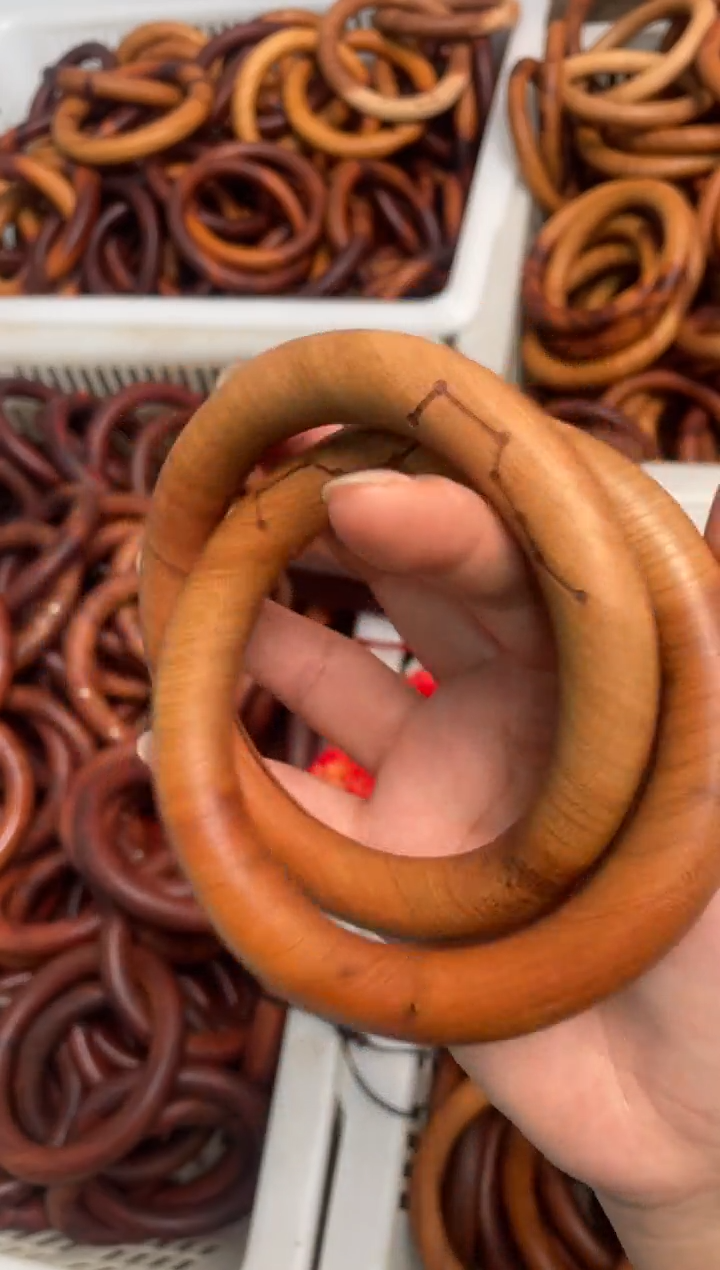 木桃木70乾坤圈六七星桃胶微瑕随机发