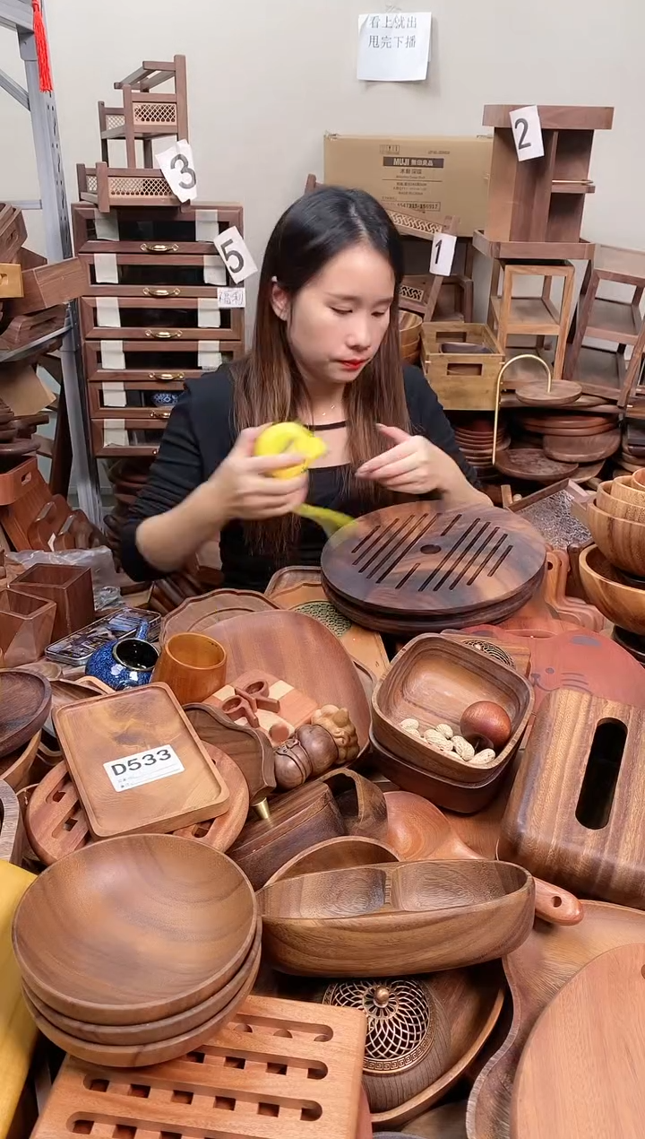 木  南美胡桃木圆形隔热垫28*2cm 