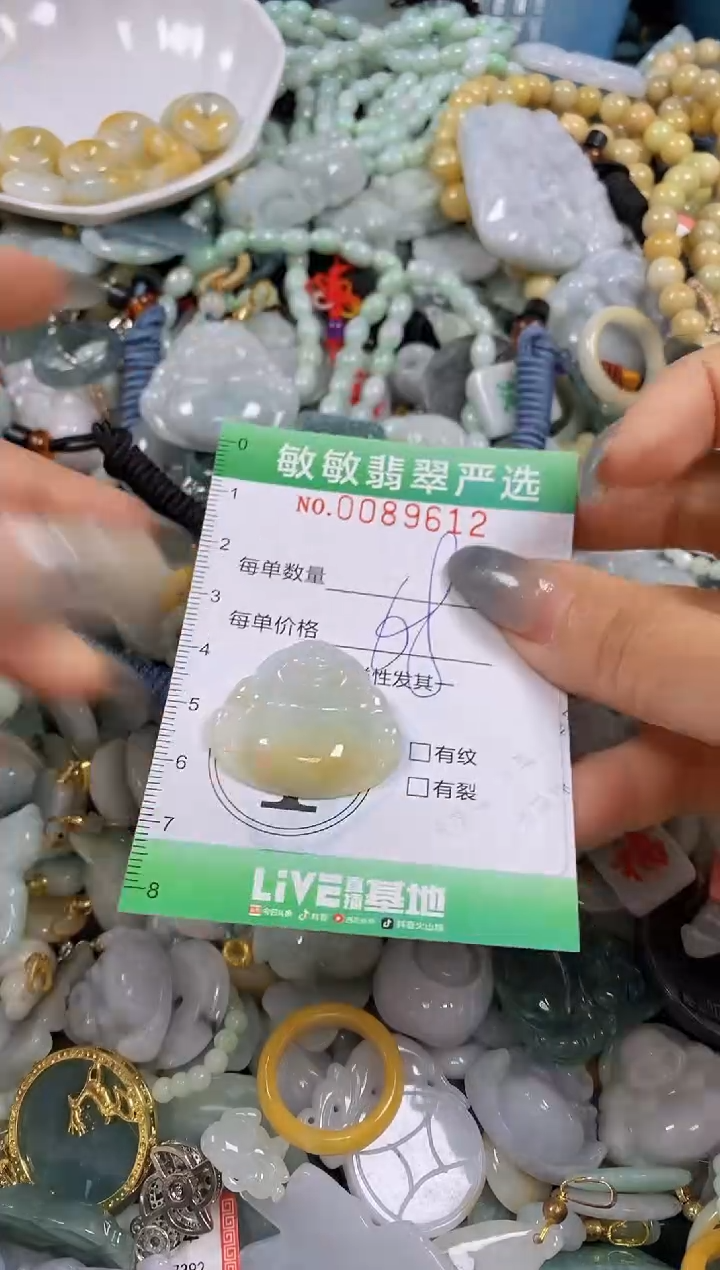 【闪购商品】翡翠颈饰未镶嵌闪购0089612