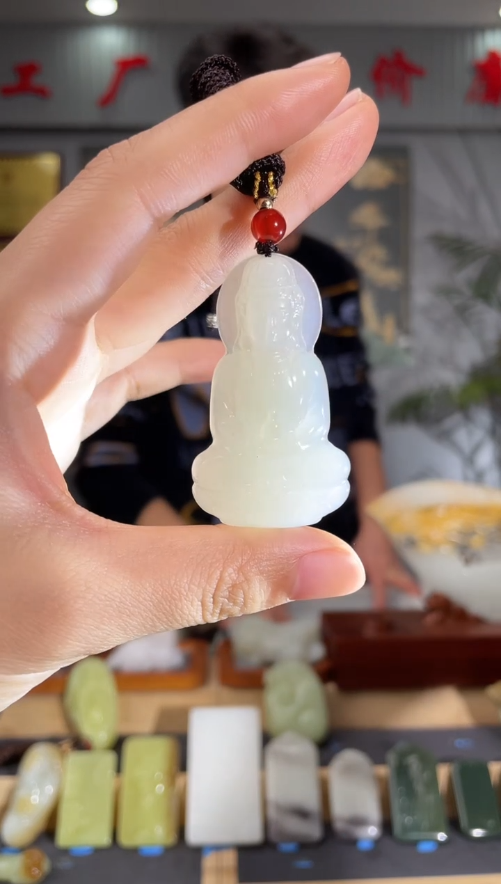 【闪购商品】和田玉颈饰未镶嵌拍一发一 多样性发货