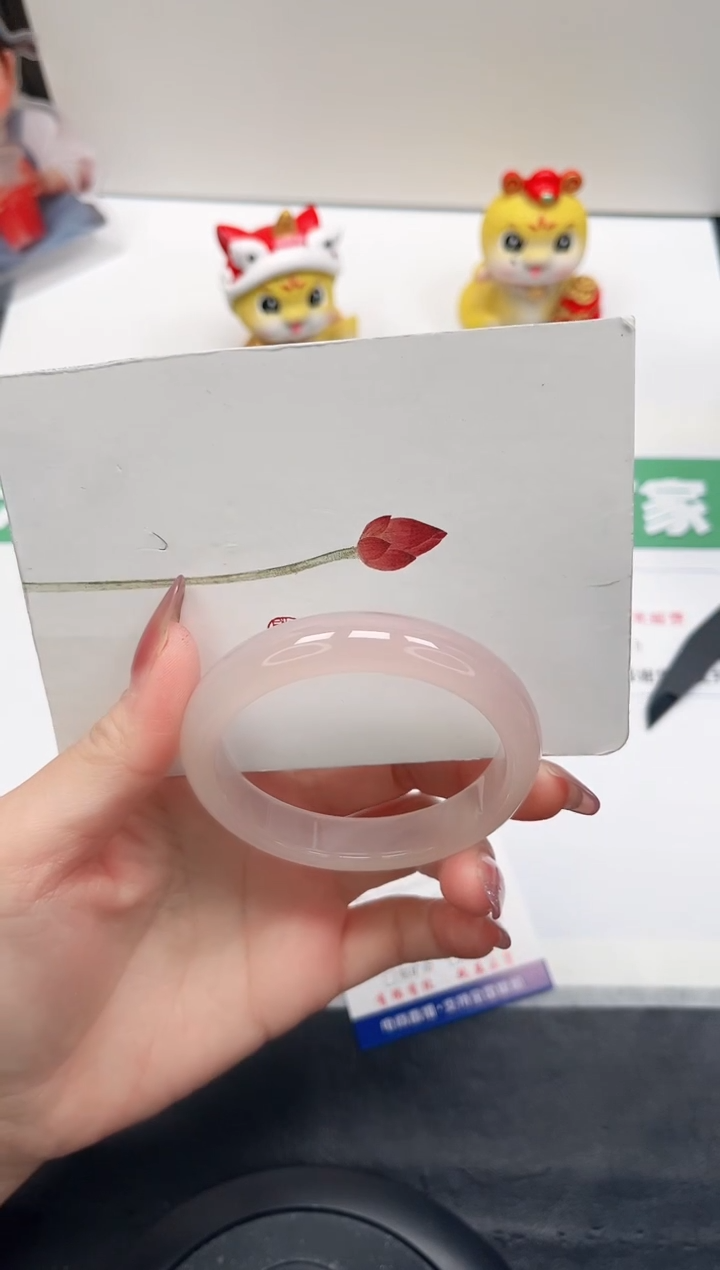 【闪购商品】石英质玉手镯未镶嵌6-53.3